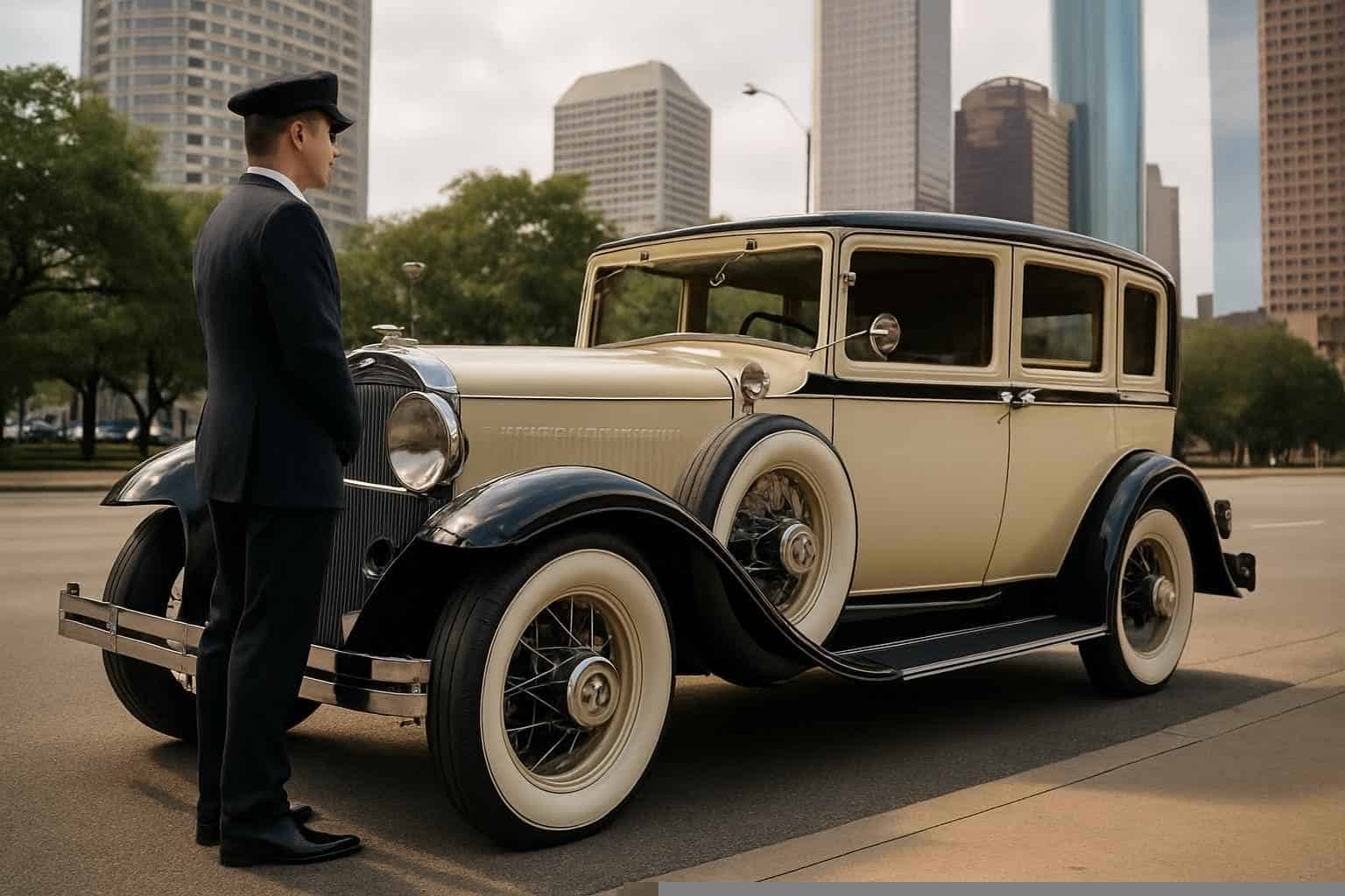Antique Vehicle Rental with Driver Houston TX