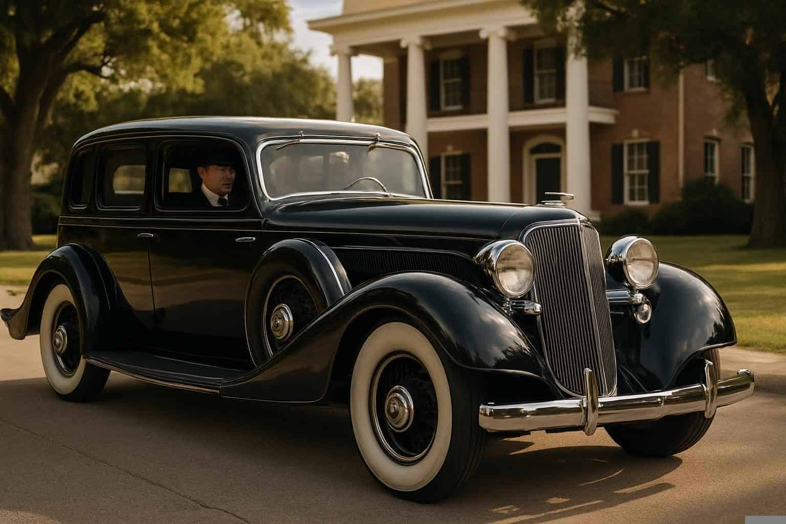 Antique Vehicle Rental with Driver in Conroe Texas