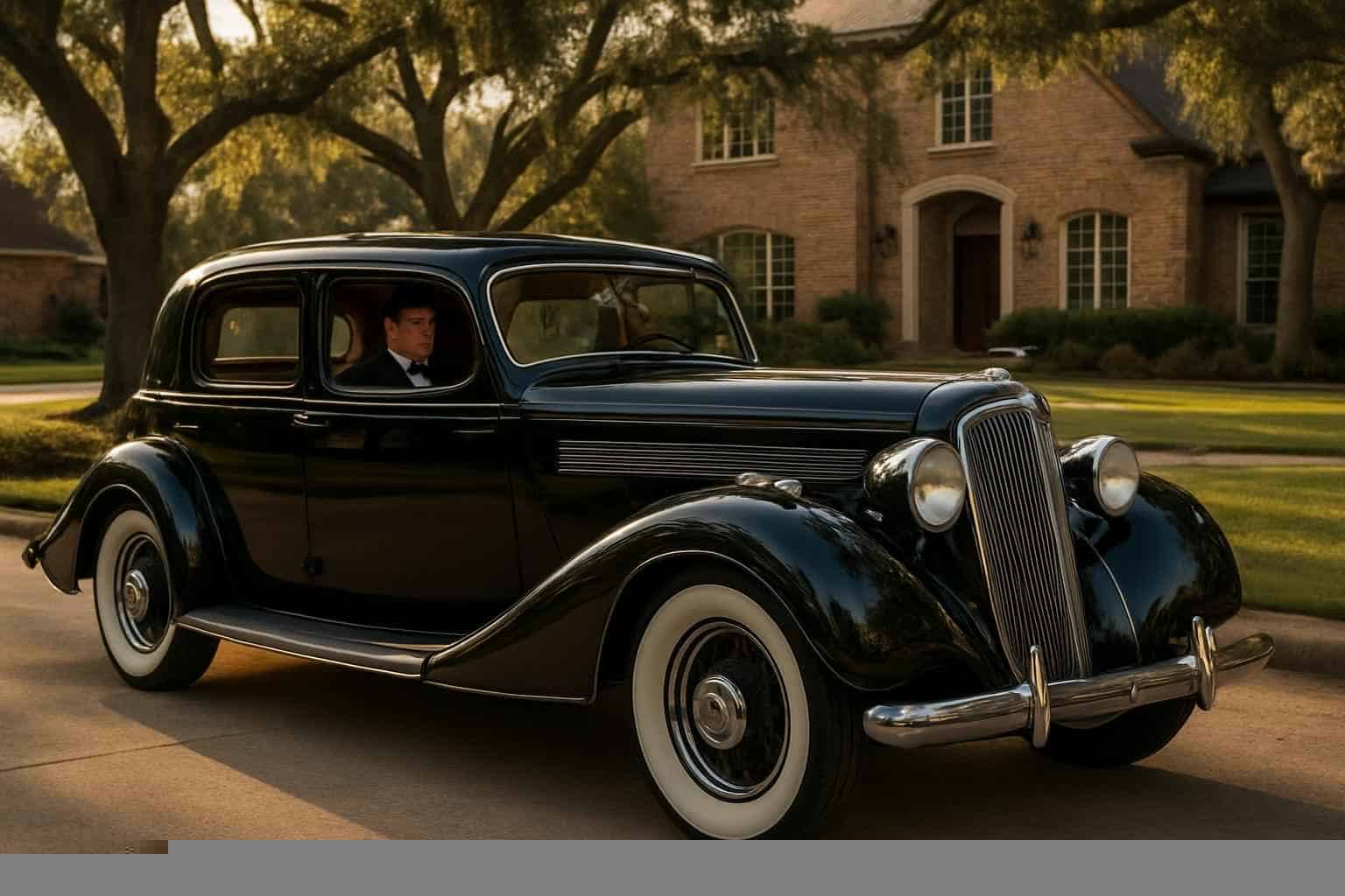 Antique Vehicle Rental with Driver in League City Texas