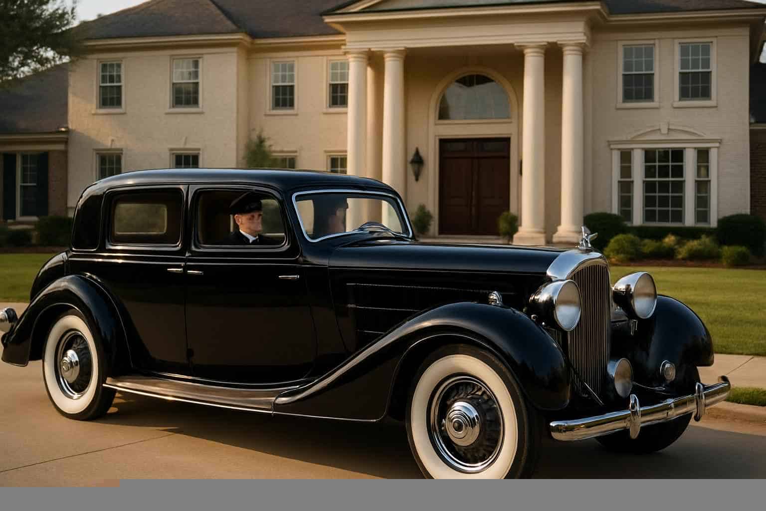 Antique Vehicle Rental with Driver in Sugar Land Texas