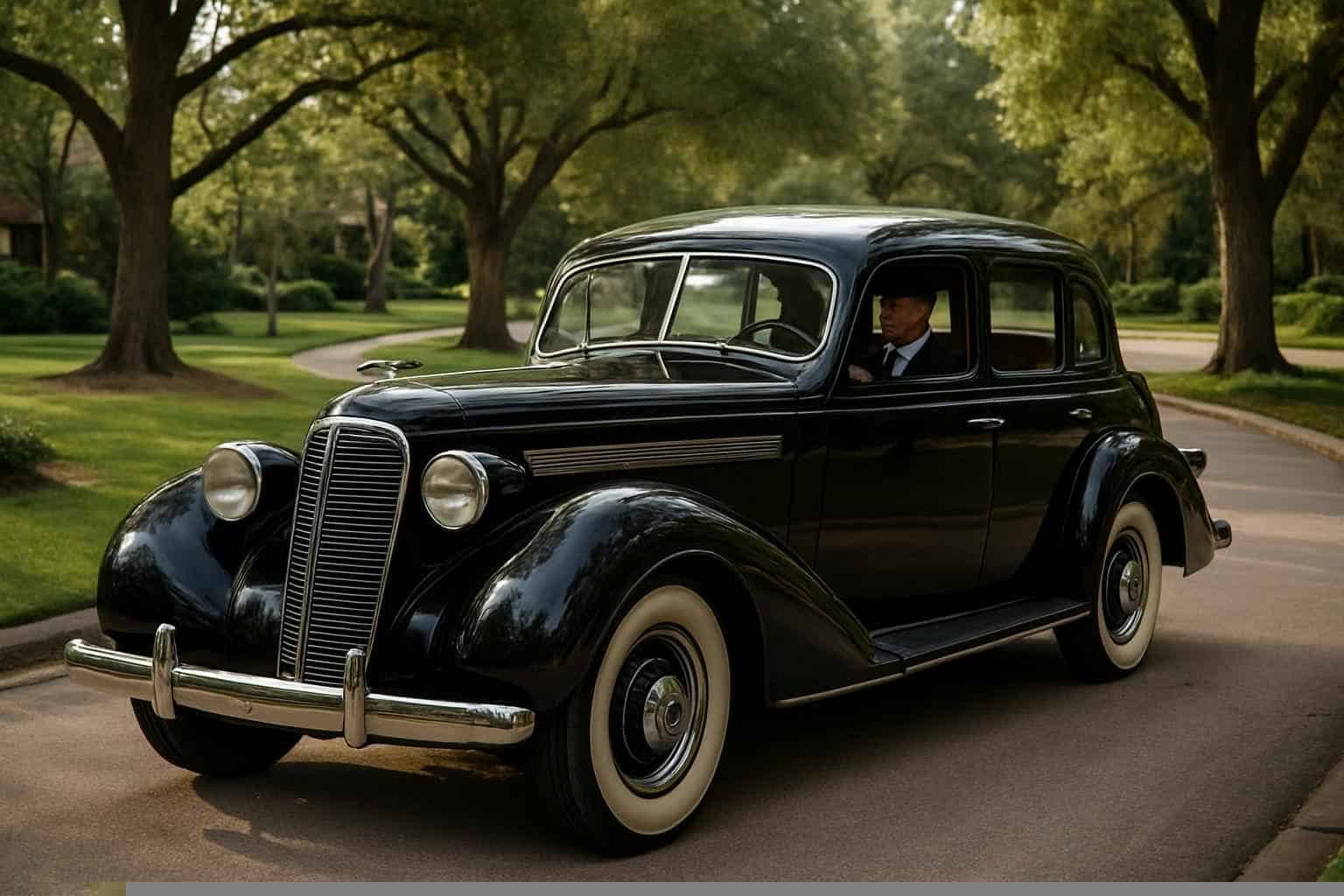 Antique Vehicle Rental with Driver in The Woodlands Texas