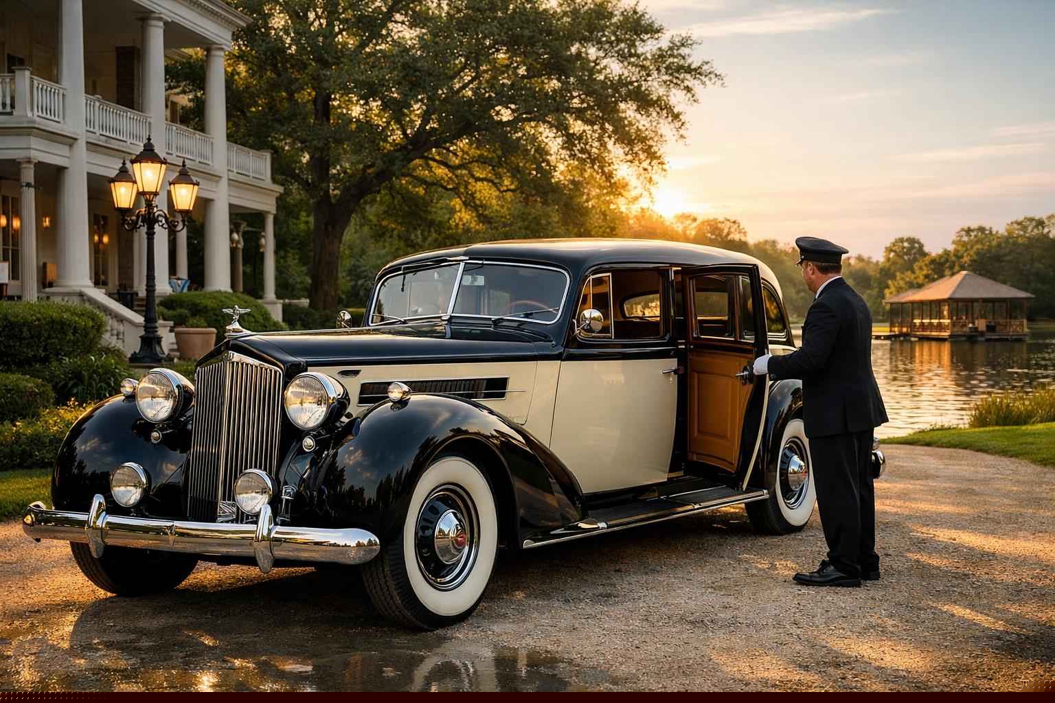 Antique Vehicle Rental with Driver Near Me Humble TX