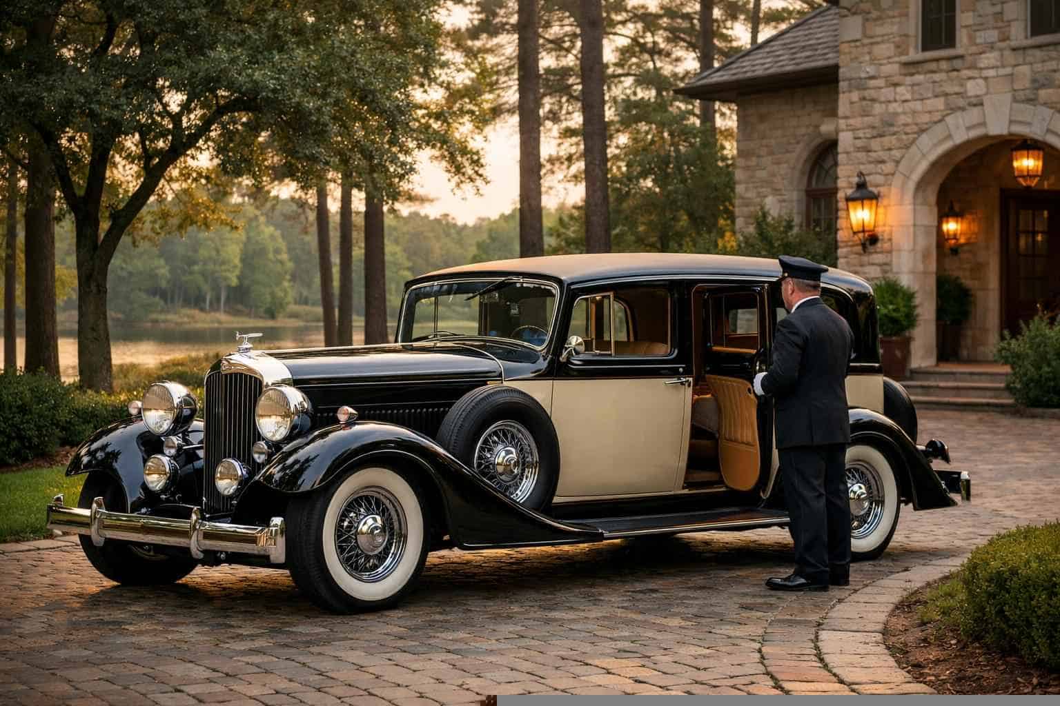 Antique Vehicle Rental with Driver Near Me Kingwood TX