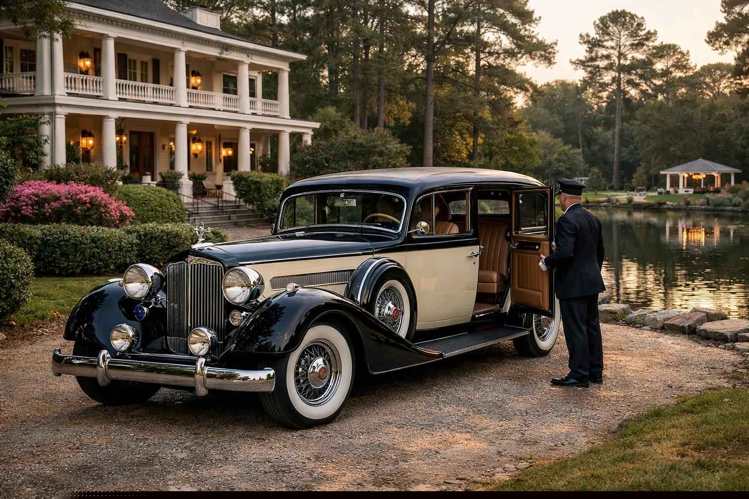 Antique Vehicle Rental with Driver Near Me Spring TX