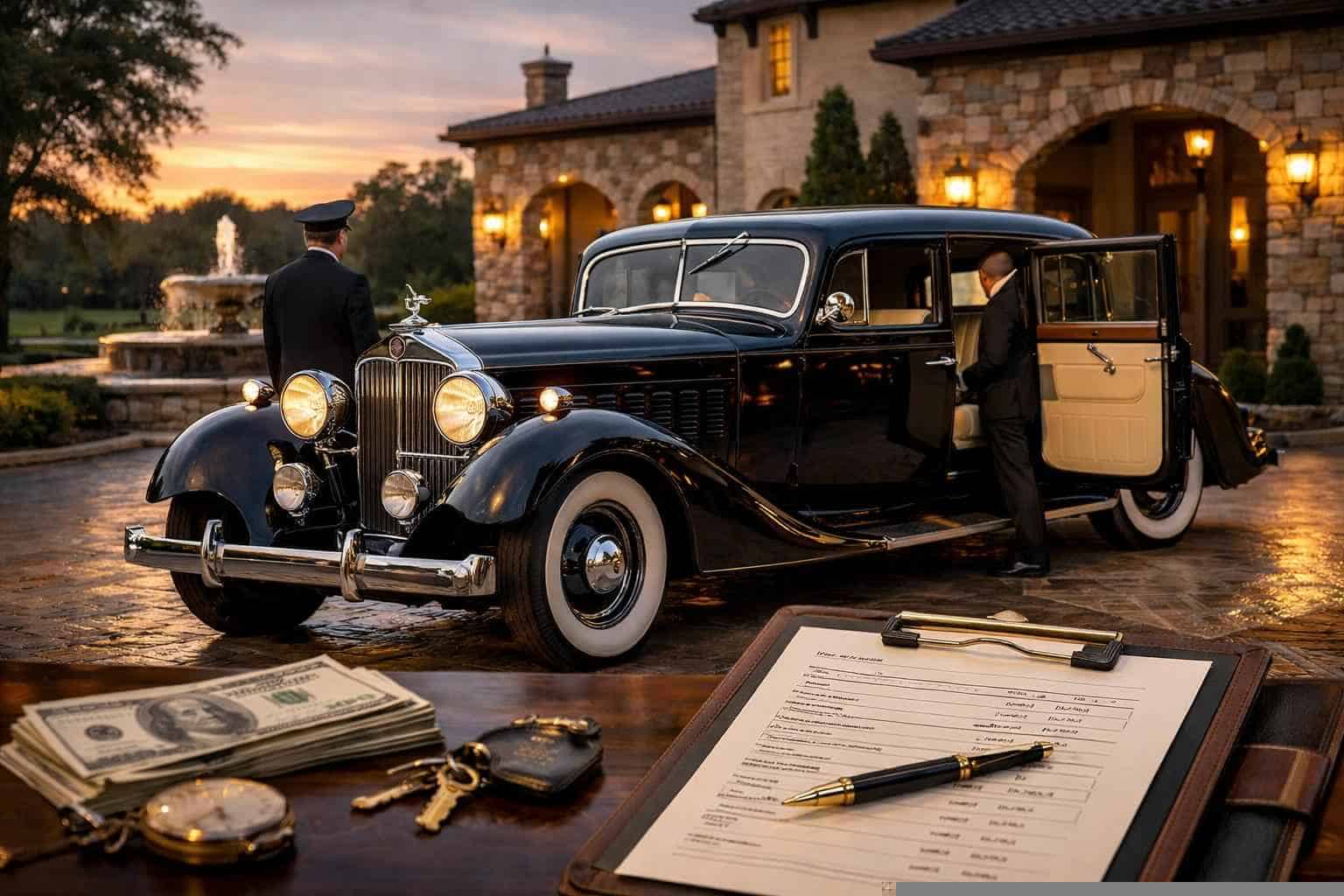 Antique Vehicle Rental with Driver Prices in Cypress TX