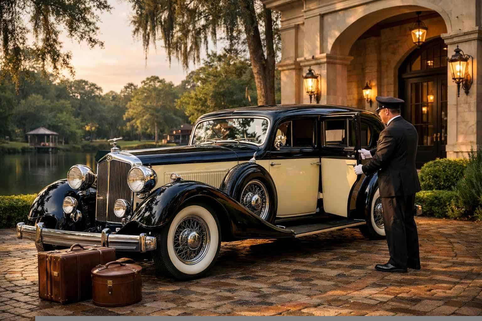 Antique Vehicle Rental with Driver Prices in Kingwood TX