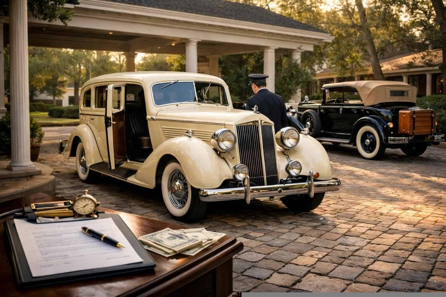 Antique Vehicle Rental with Driver Prices in Spring TX