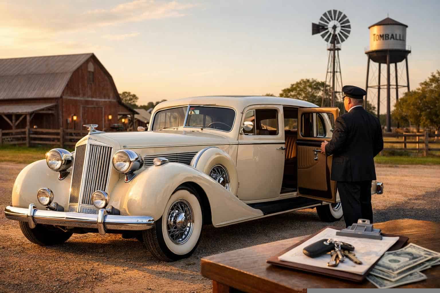 Antique Vehicle Rental With Driver Prices In Tomball TX