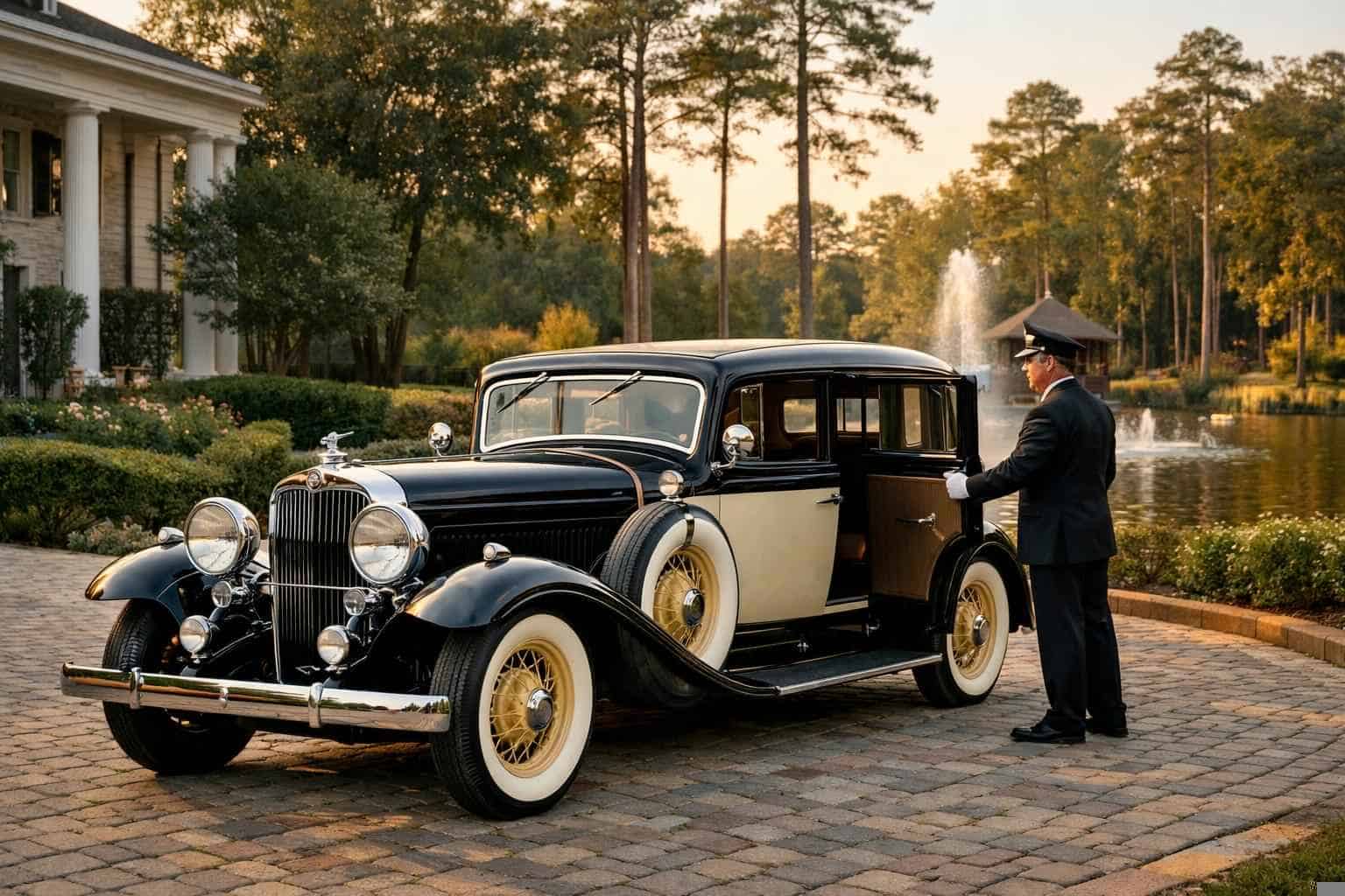 Antique Vehicle Rental with Driver Spring TX