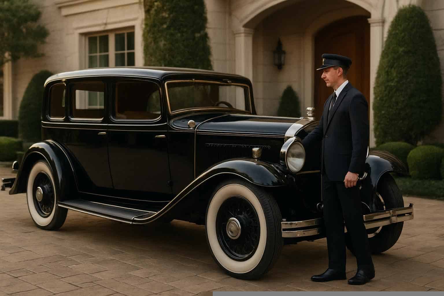 Antique Vehicle Service with Driver Conroe TX