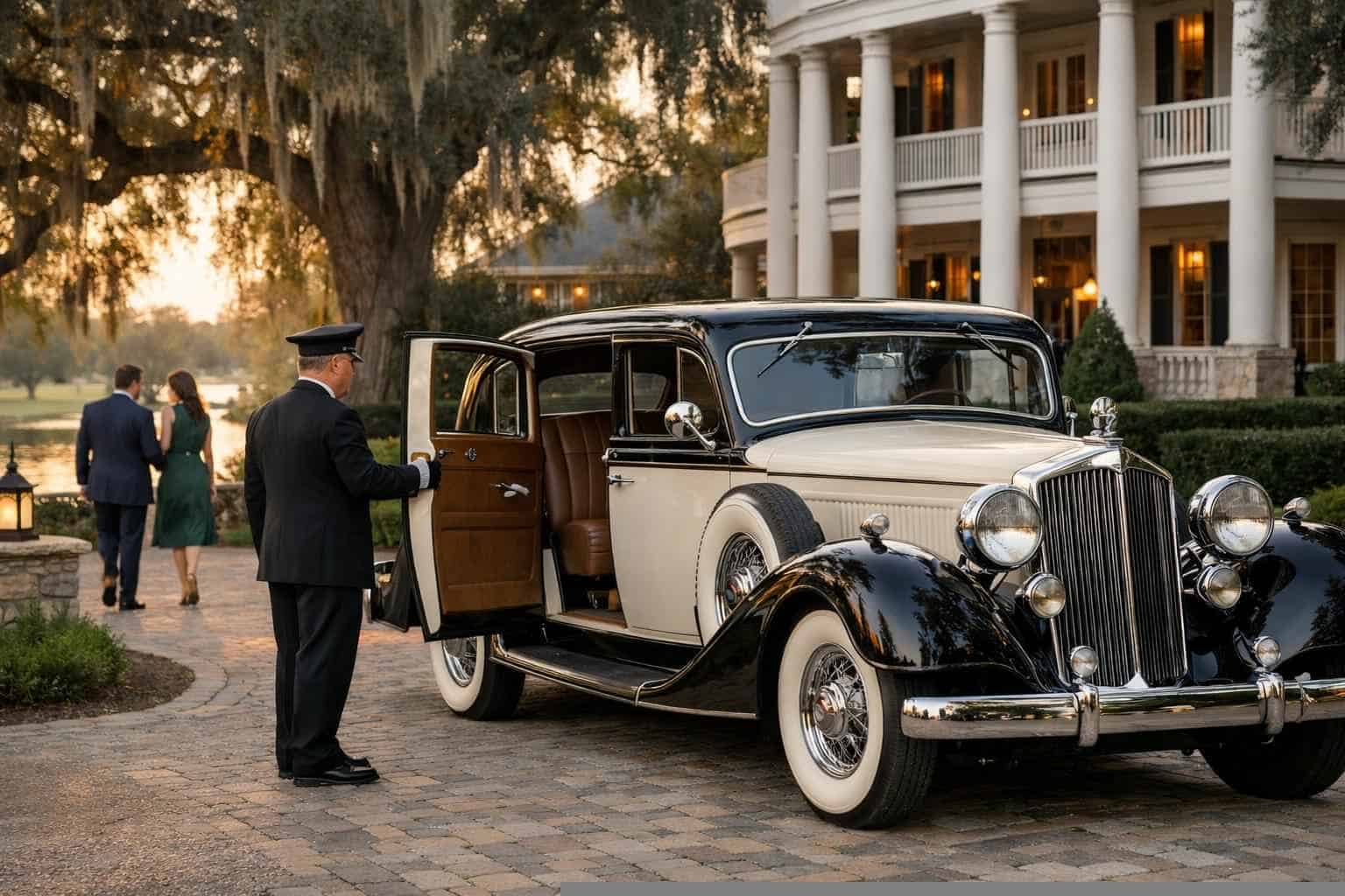 Antique Vehicle Service with Driver Cypress TX