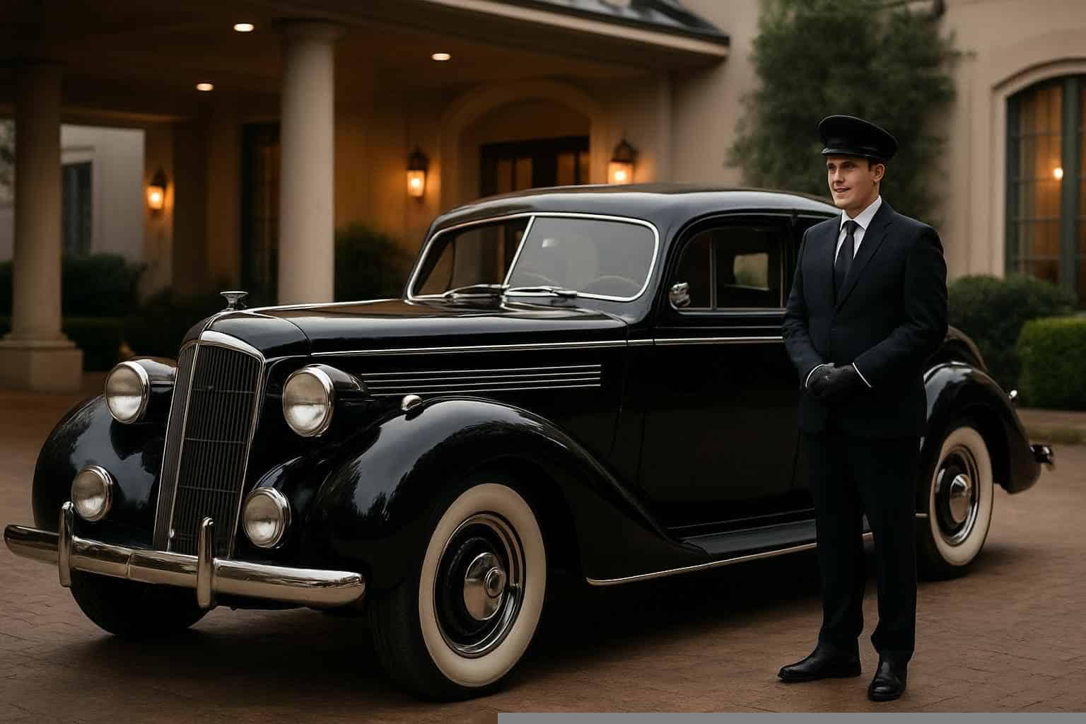 Antique Vehicle Service with Driver Pearland TX