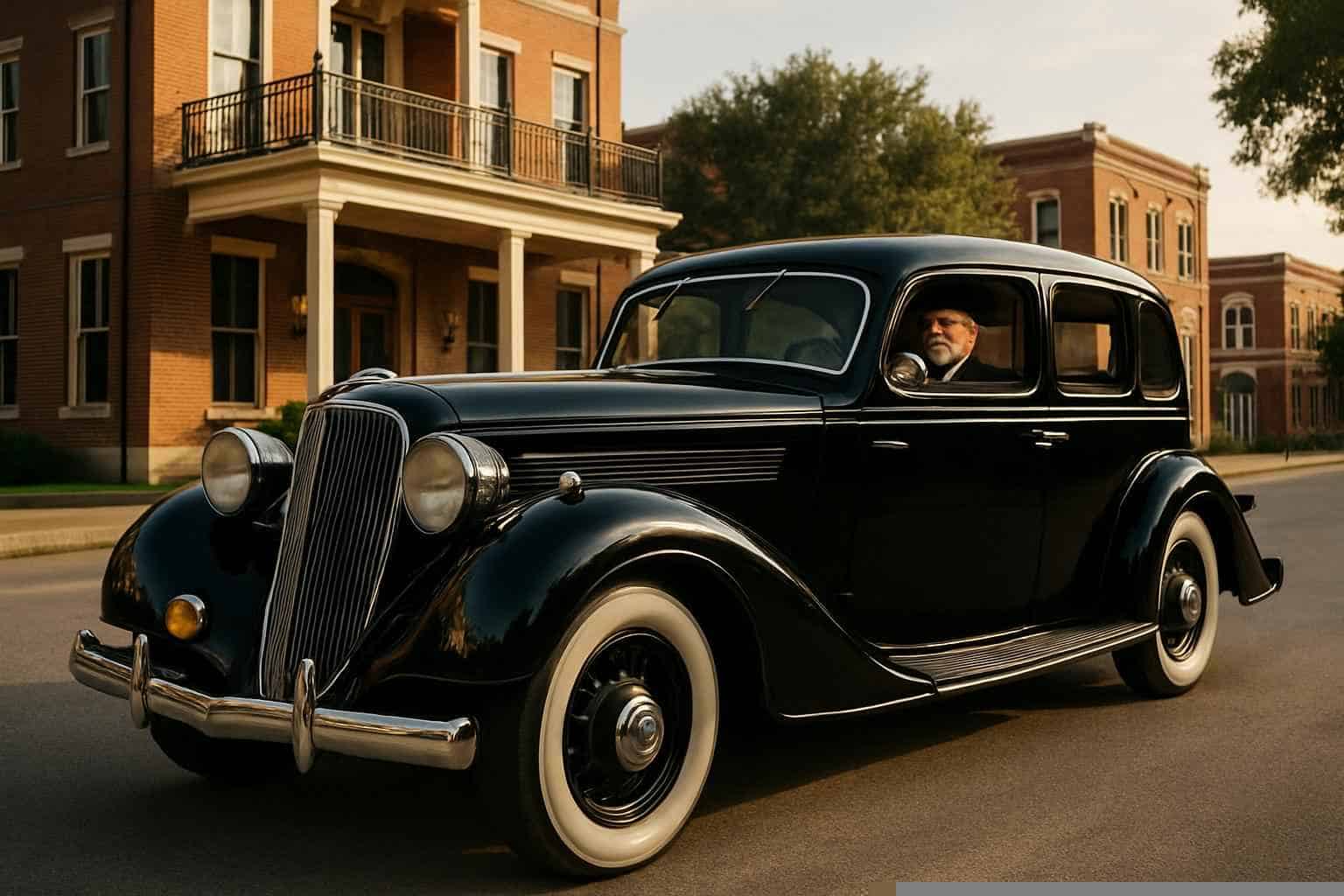 Antique Vehicles with Driver in League City Texas