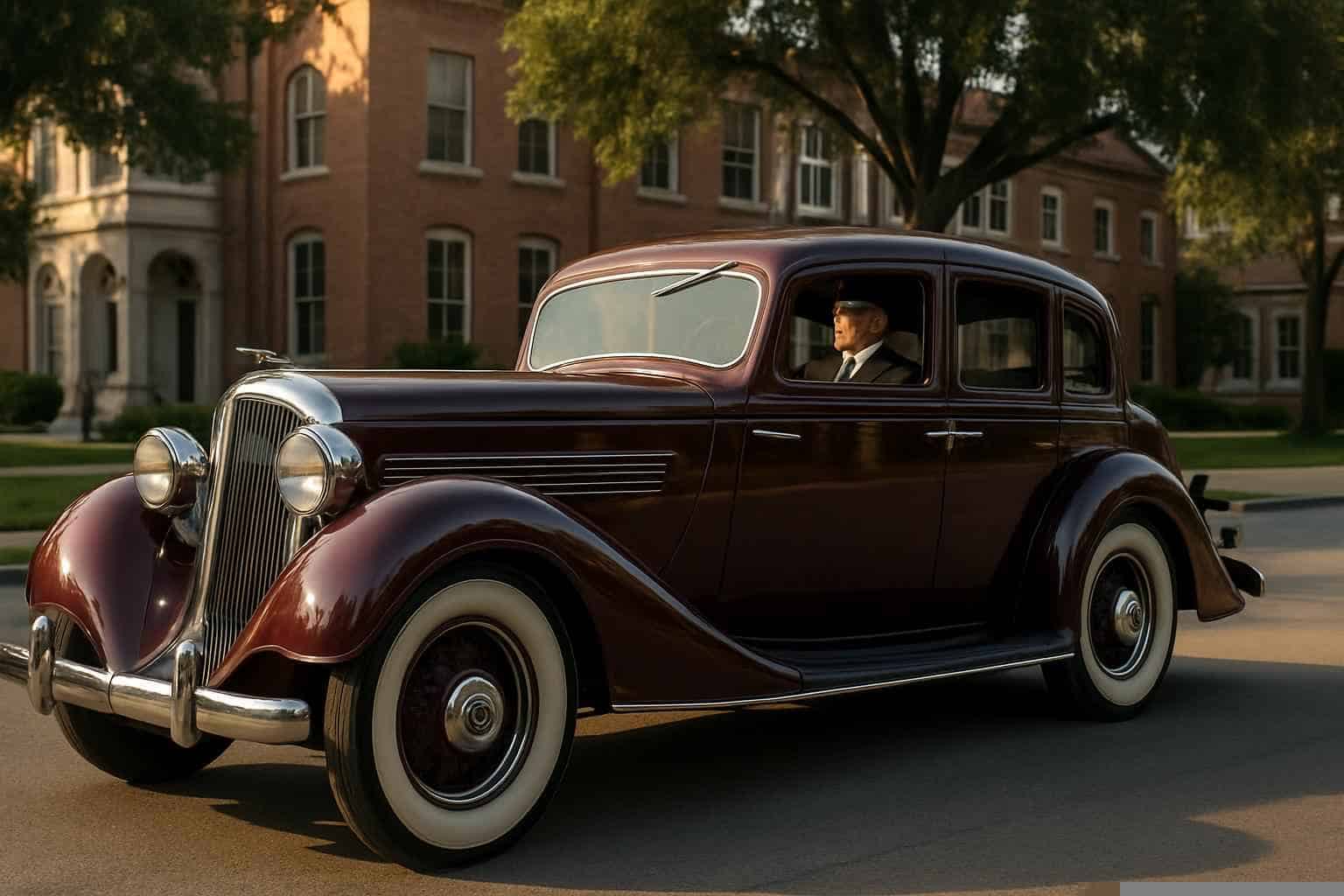 Antique Vehicles with Driver in Pasadena Texas