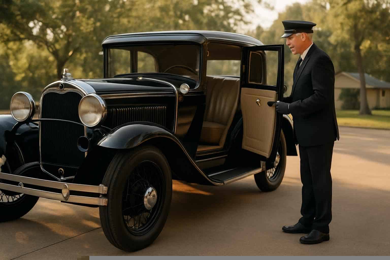 Best Antique Vehicle Rental with Driver in Conroe Texas