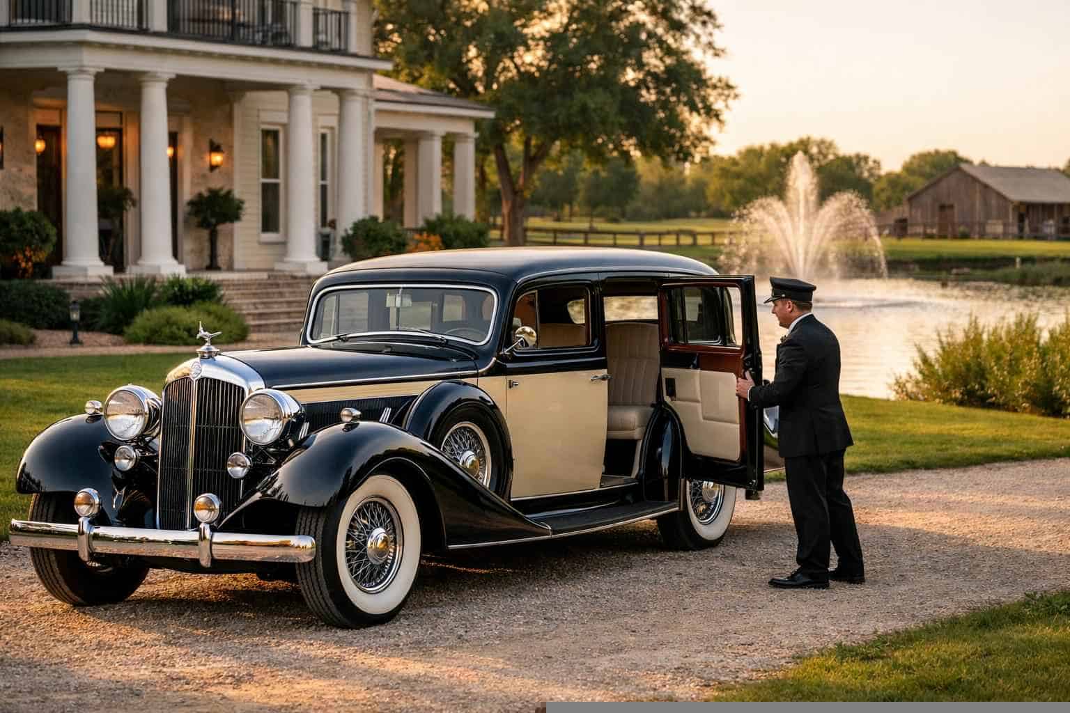 Best Antique Vehicle Rental with Driver in Cypress Texas