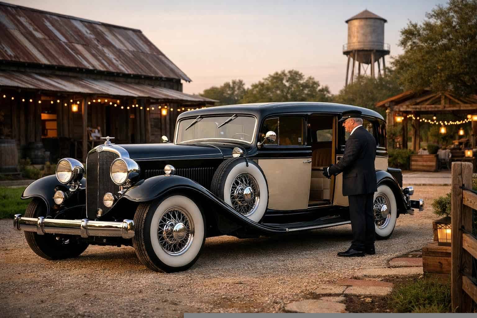 Best Antique Vehicle Rental With Driver In Tomball Texas