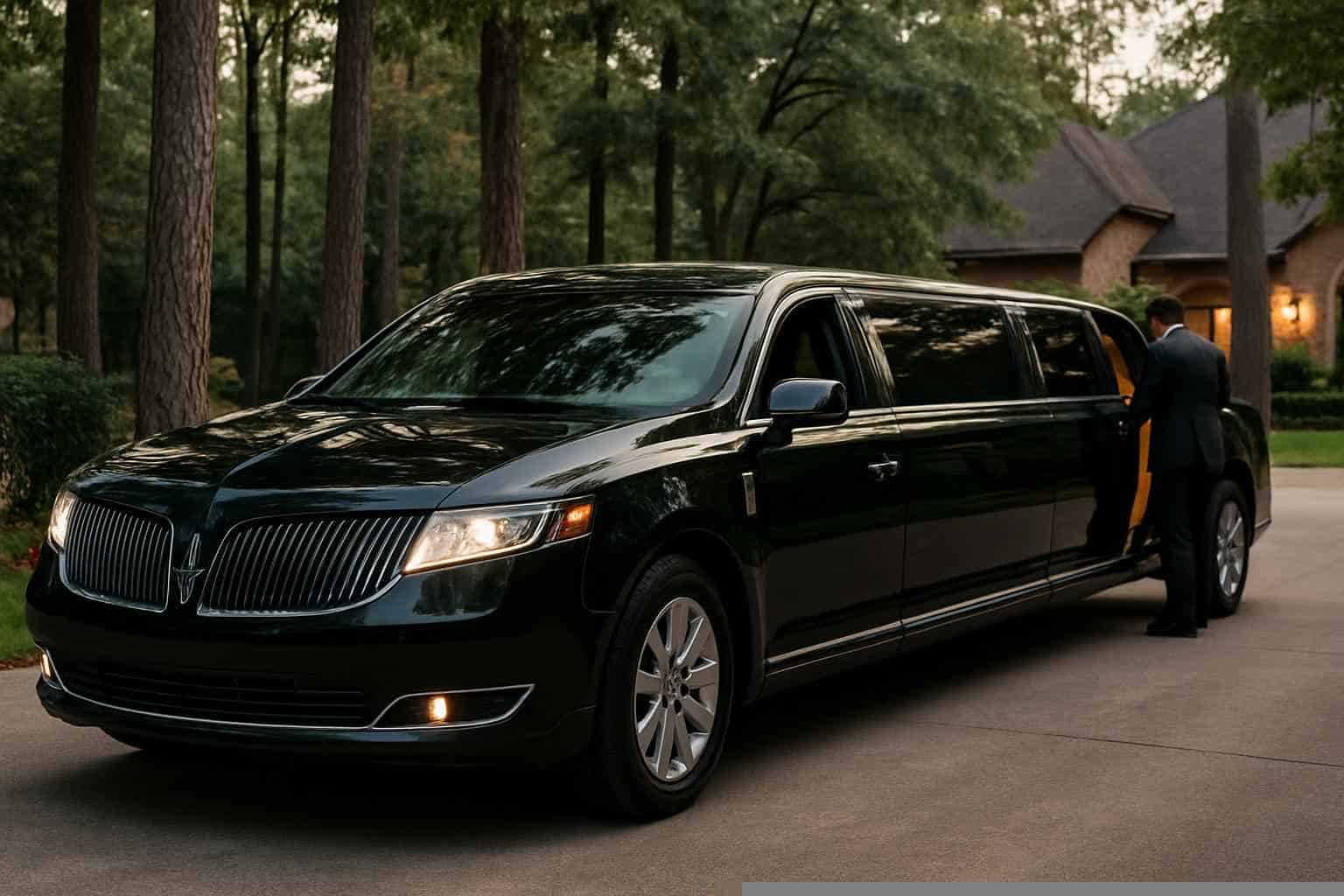 Best Black Limo Rental in The Woodlands Texas