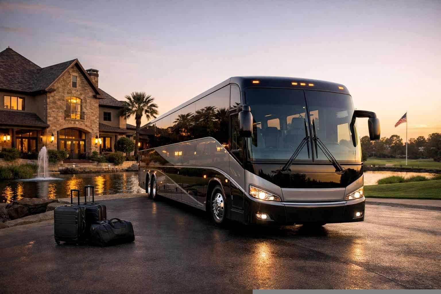 Best Charter Bus Rental in Cypress Texas