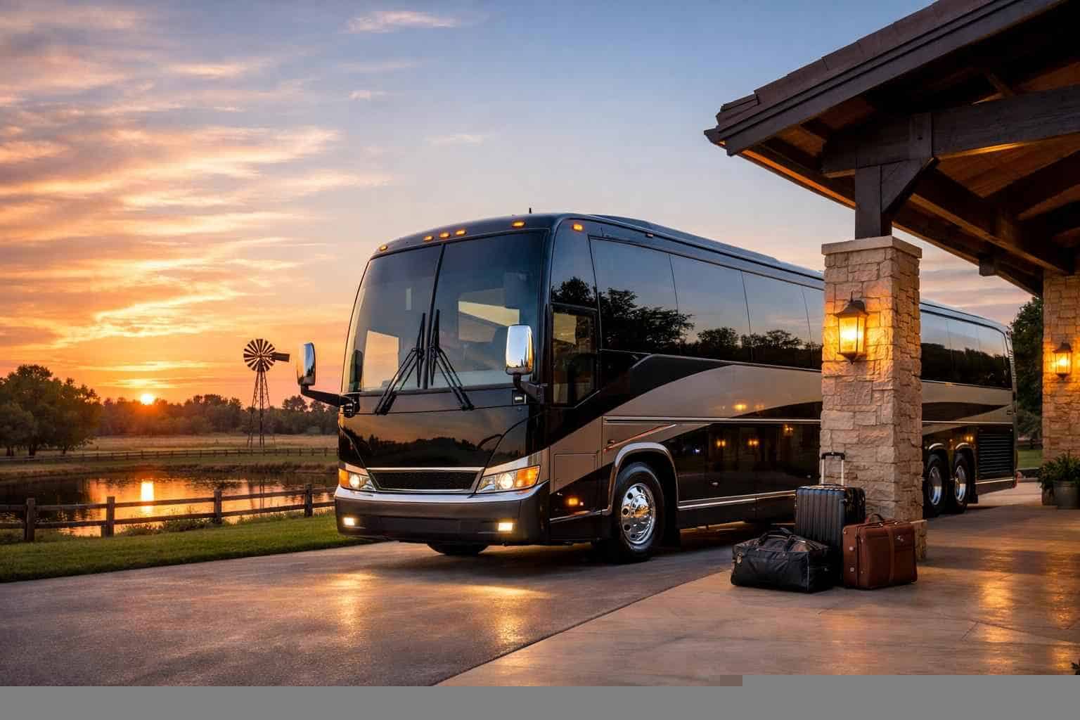 Best Charter Bus Rental in Humble Texas