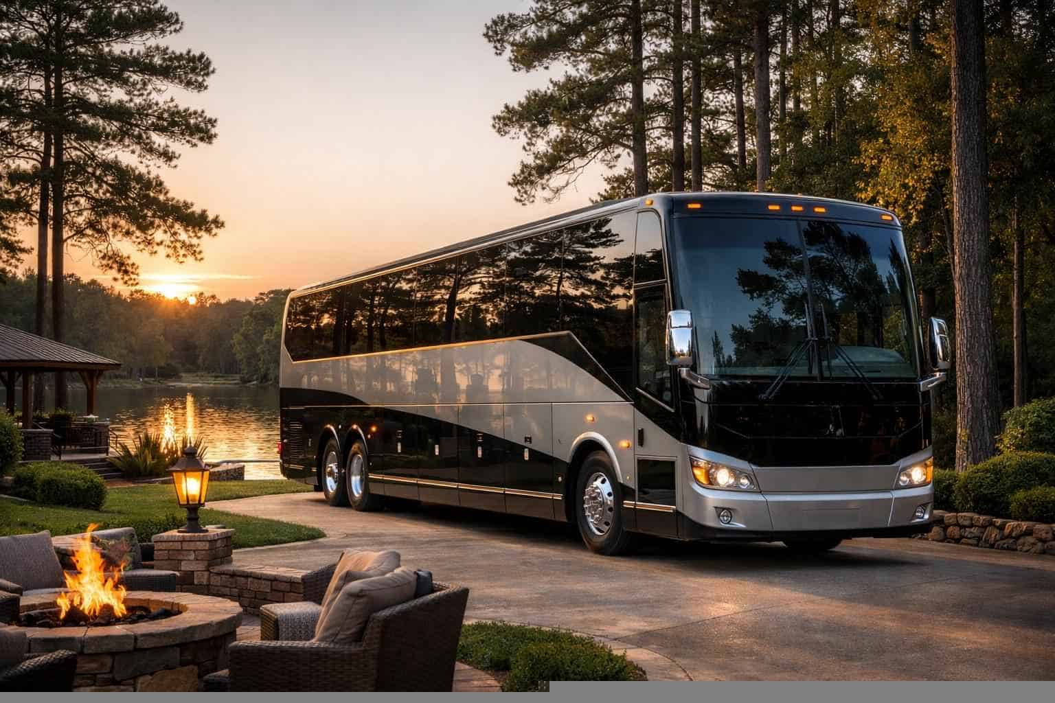 Best Charter Bus Rental in Kingwood Texas