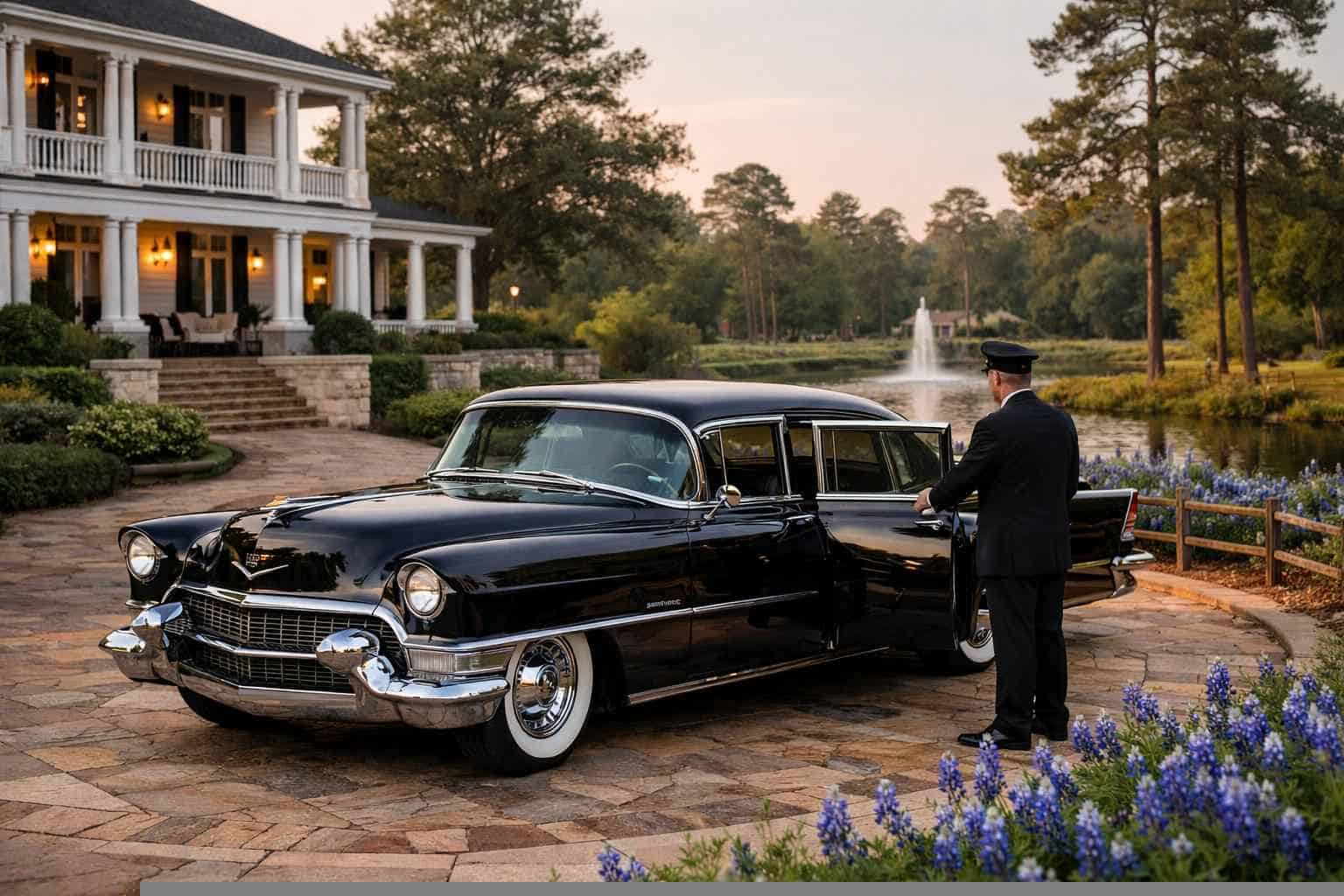 Best Classic Car Chauffeur Service in Spring Texas