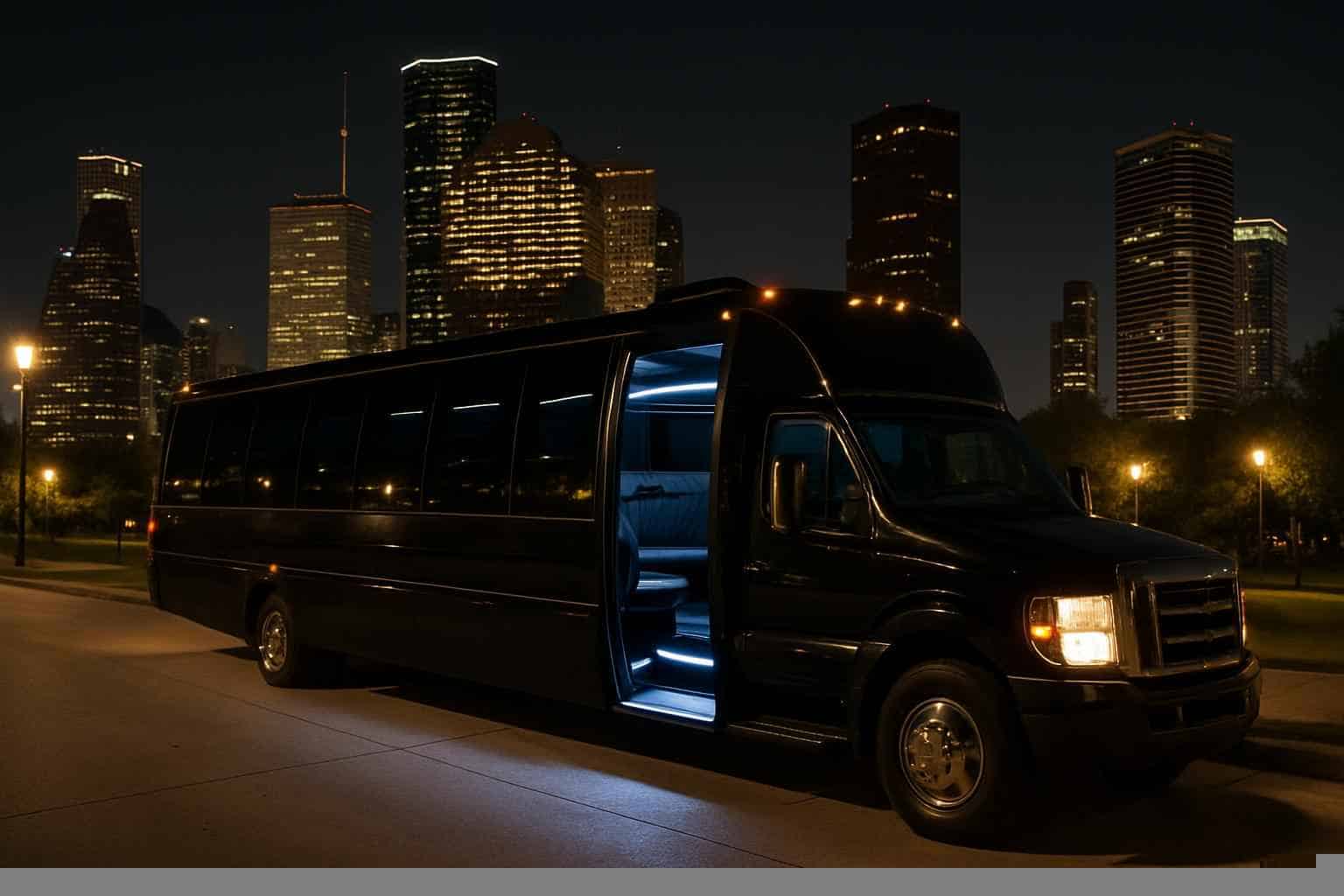 Best Limo Bus Rental in Houston Texas