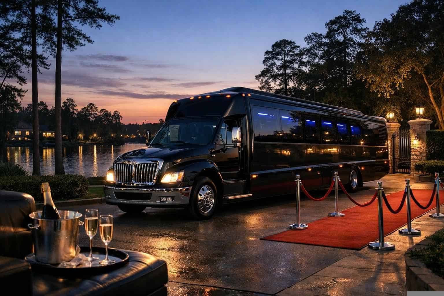 Best Limo Bus Rental in Kingwood Texas