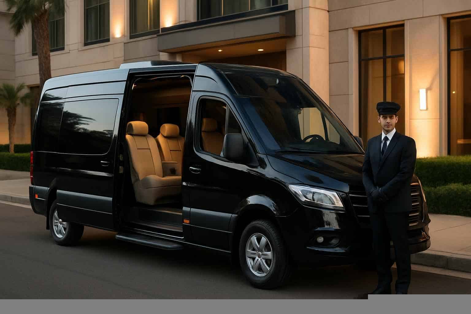 Best Passenger Van with Driver in Houston Texas