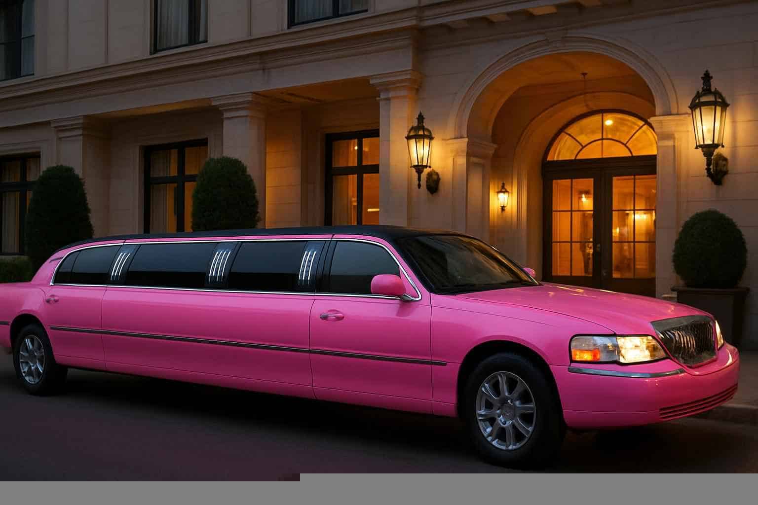 Best Pink Limo Rental in Missouri City Texas