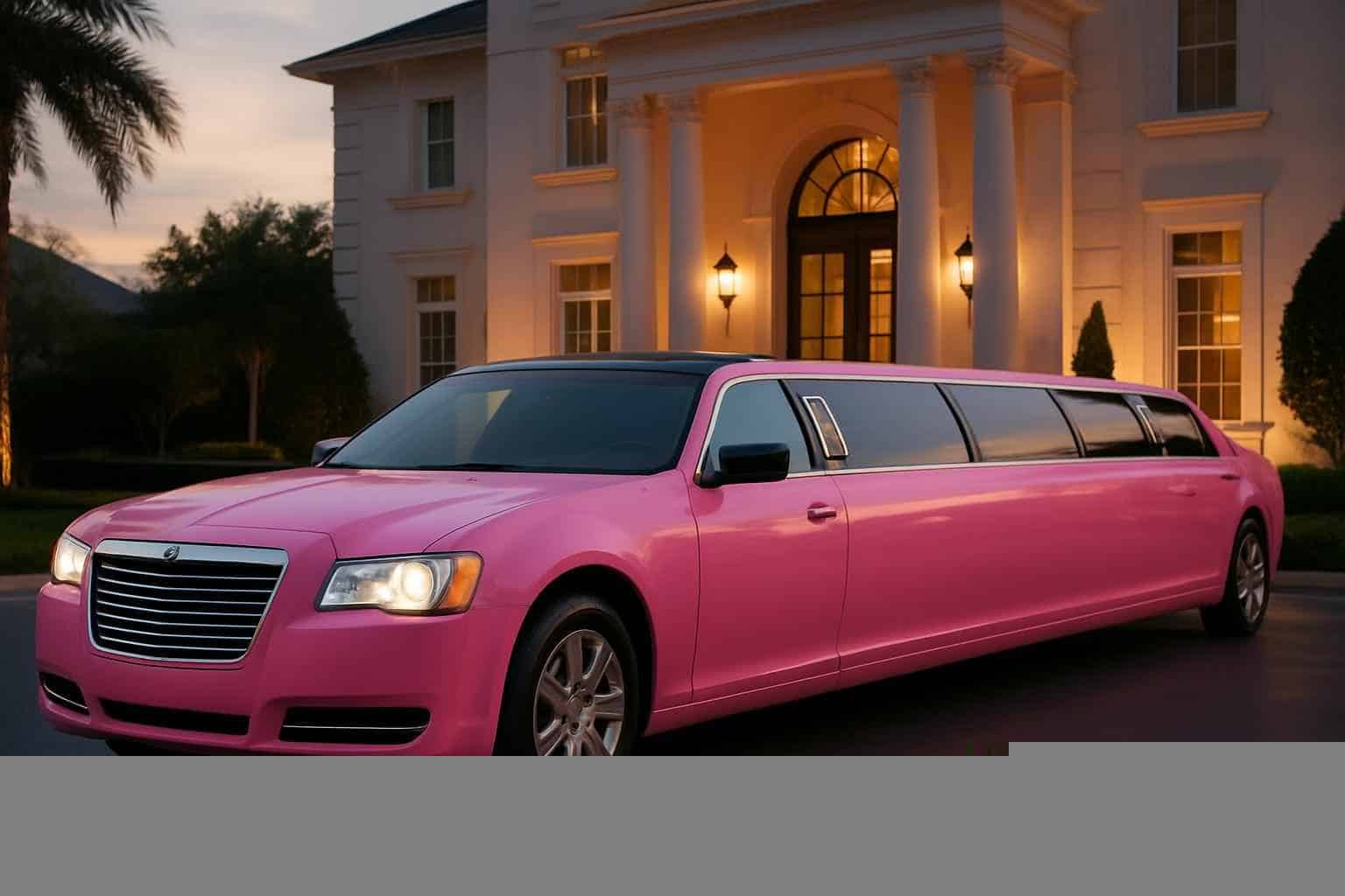 Best Pink Limo Rental in Pearland Texas