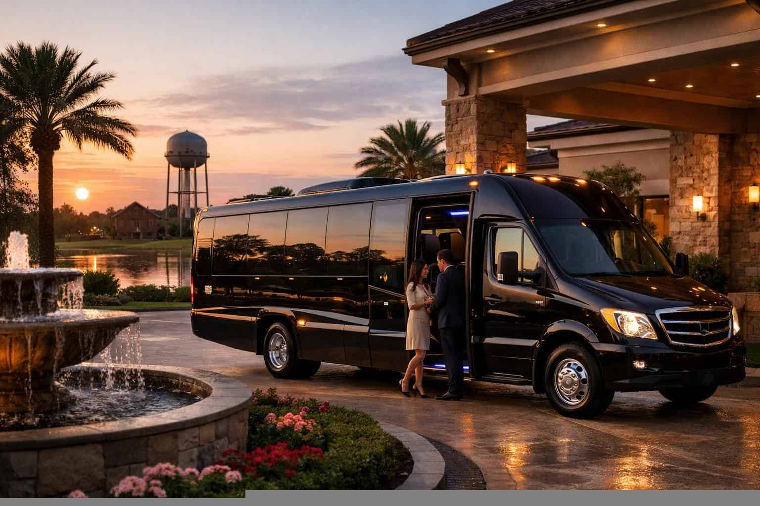 Best Shuttle Bus Rental in Humble Texas