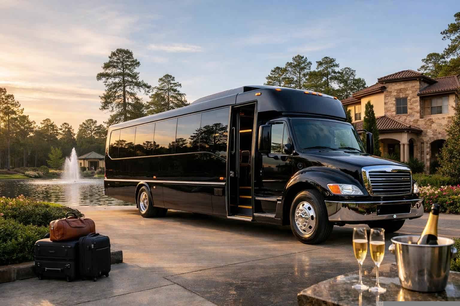Best Shuttle Bus Rental in Spring Texas