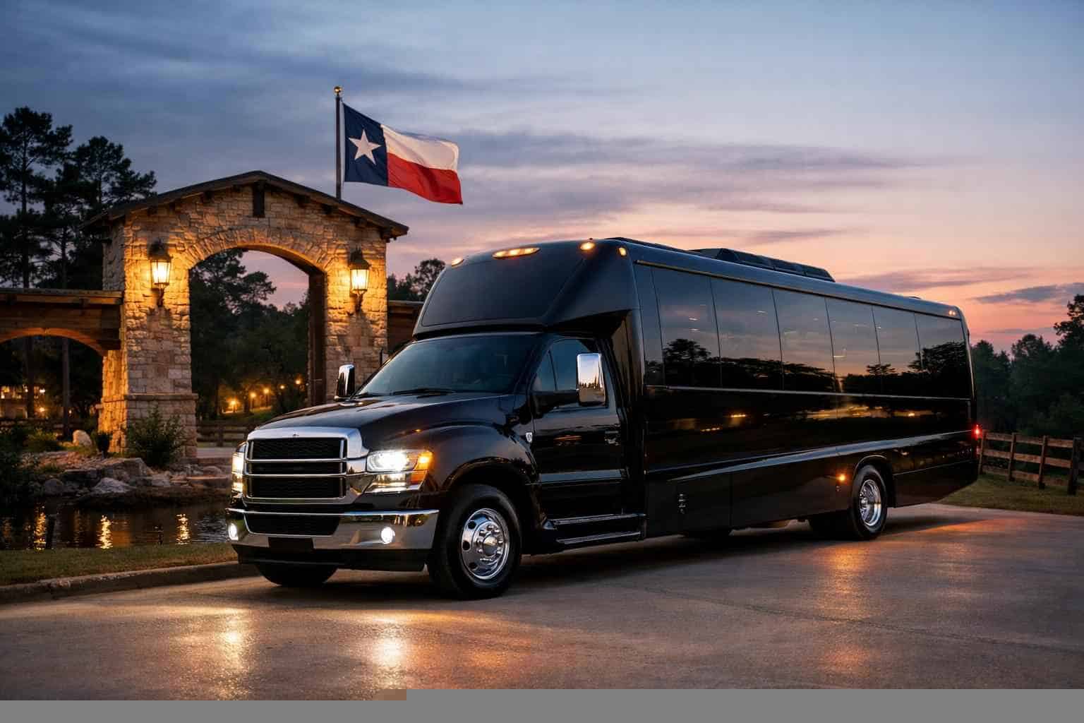 Best Shuttle Bus Rental in Tomball Texas