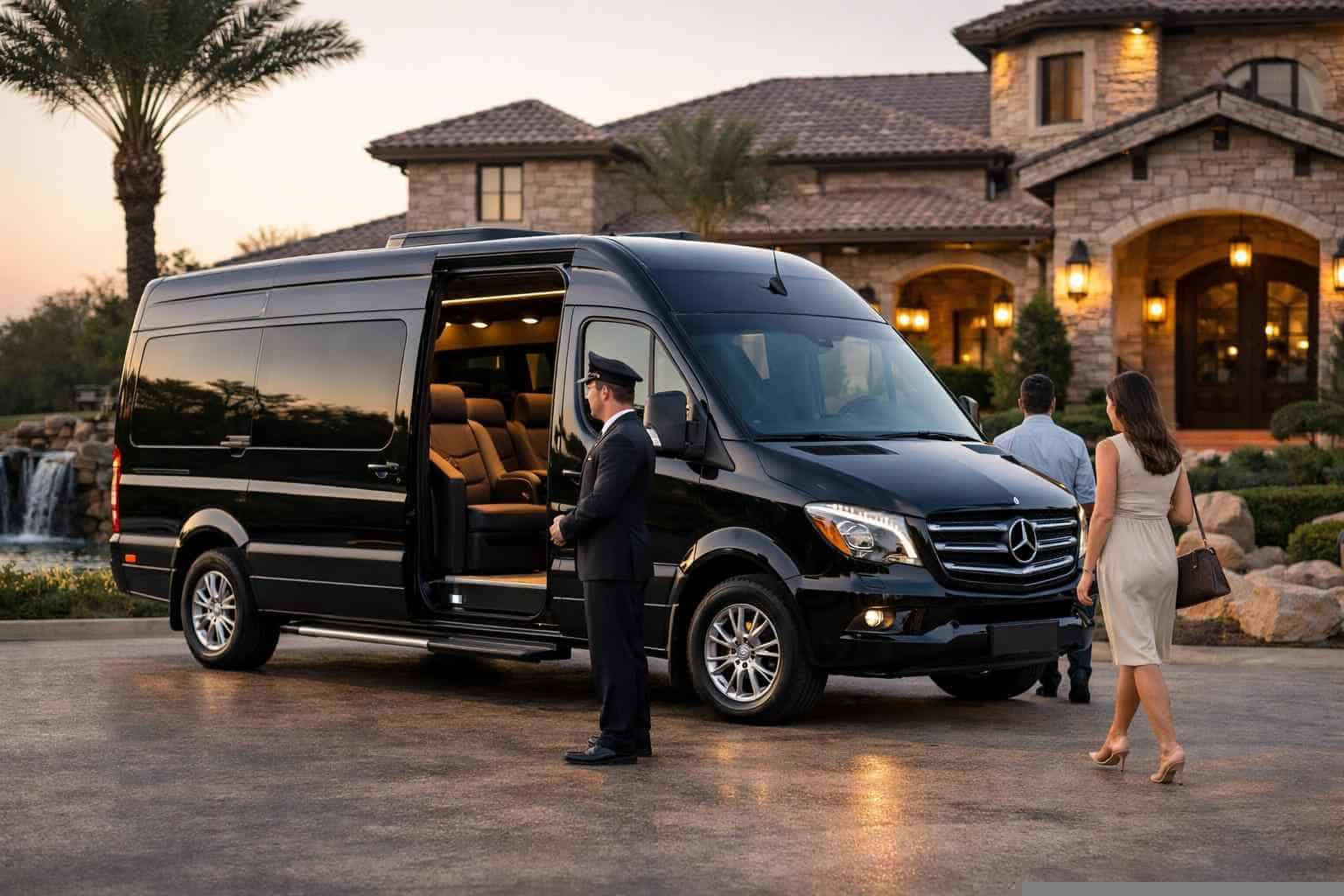 Best Sprinter Van Rental with Driver in Cypress Texas