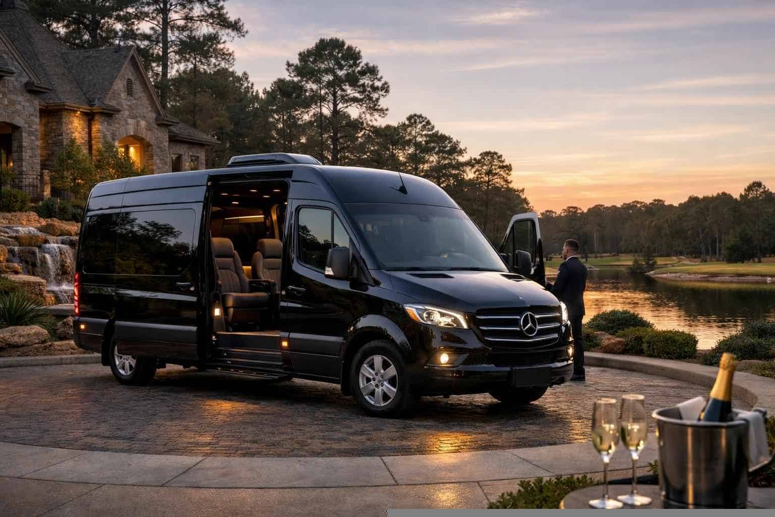 Best Sprinter Van Rental with Driver in Kingwood Texas