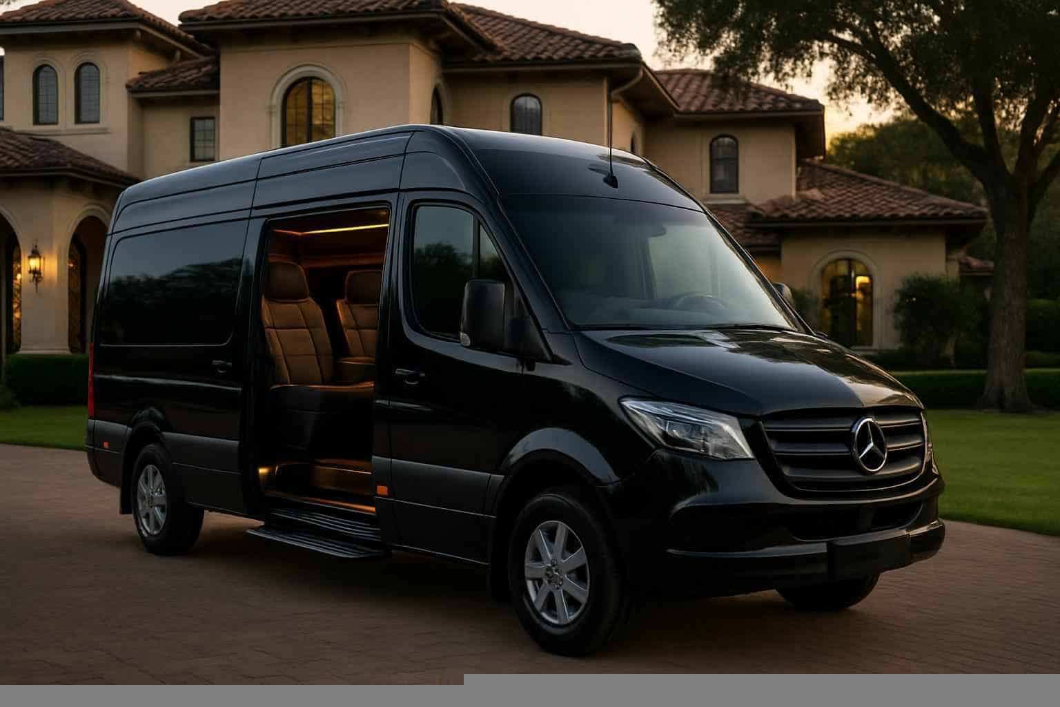 Best Sprinter Van Rental with Driver in Pasadena Texas