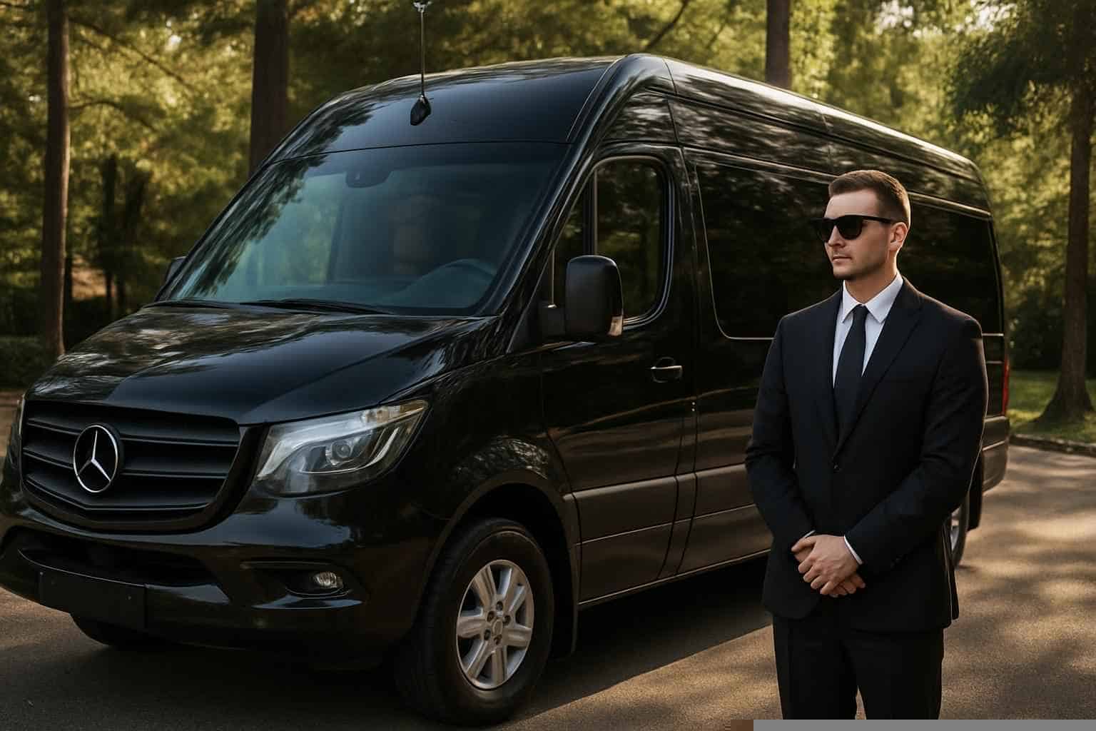 Best Sprinter Van Rental with Driver in The Woodlands Texas