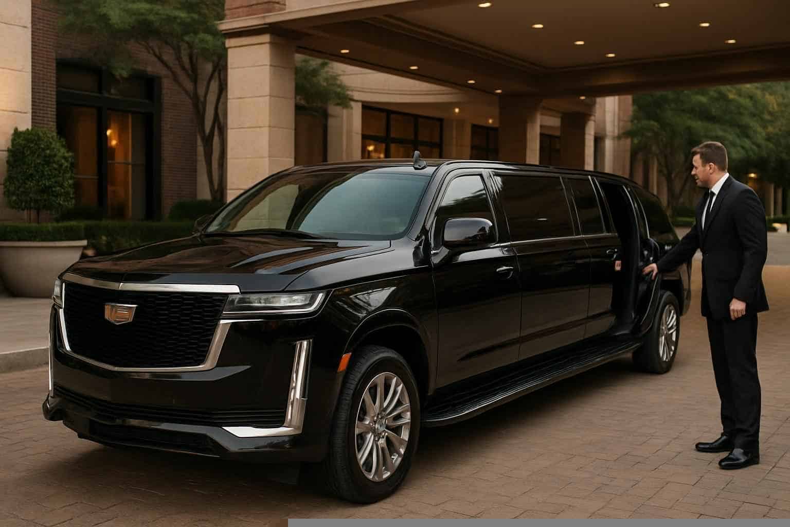 Best SUV Limousine Rental in The Woodlands Texas