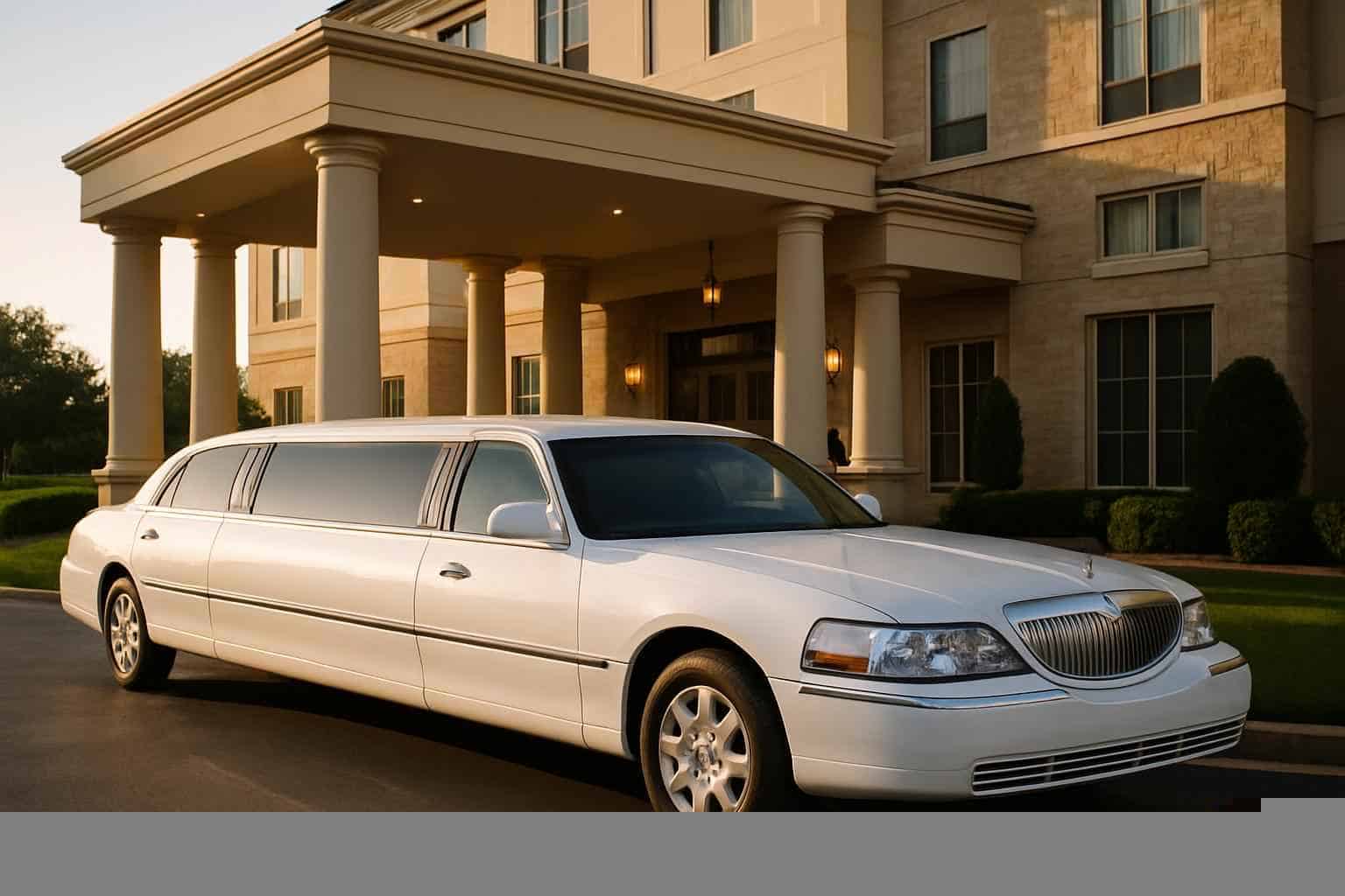 Best White Limo Rental in Missouri City Texas