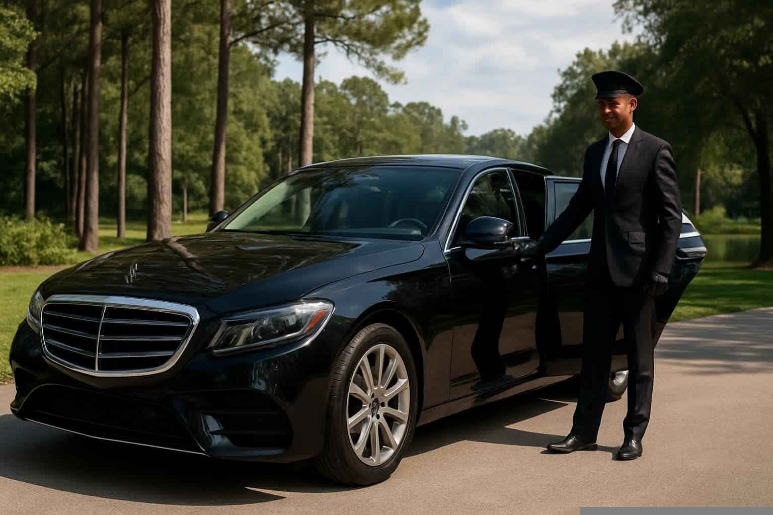 Black Car Service in The Woodlands Texas