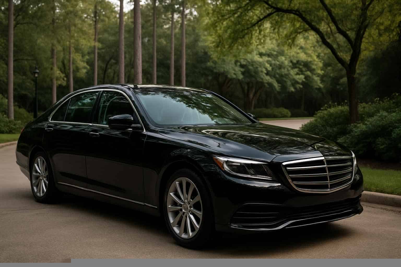 Black Car Service Prices in The Woodlands TX