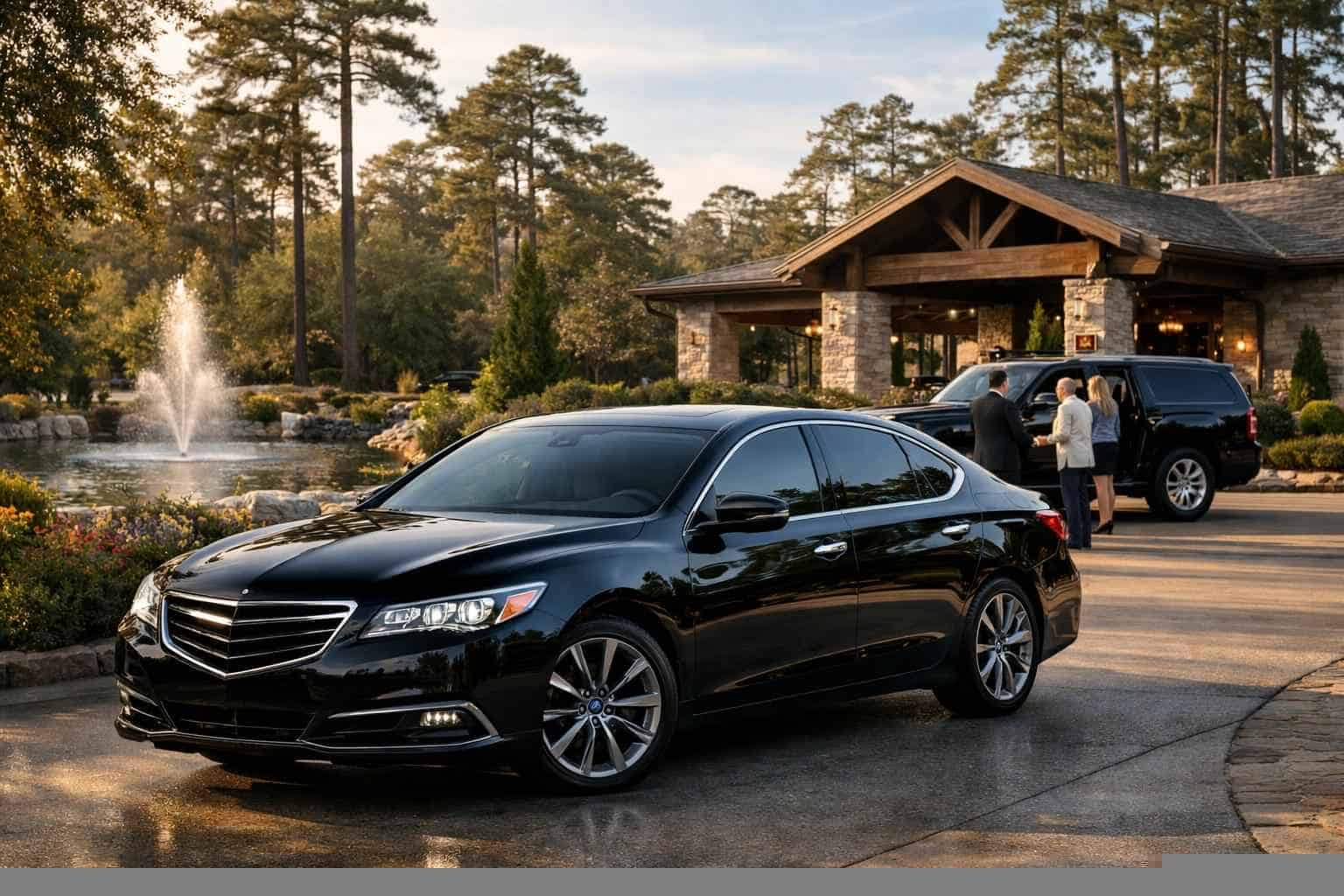 Black Car Transportation Service Spring TX