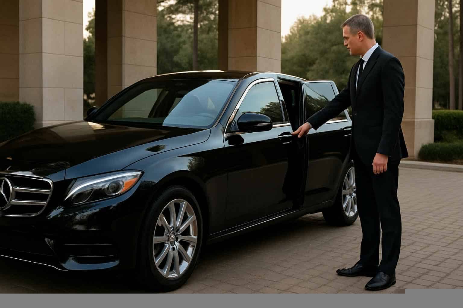 Black Car Transportation Service The Woodlands TX