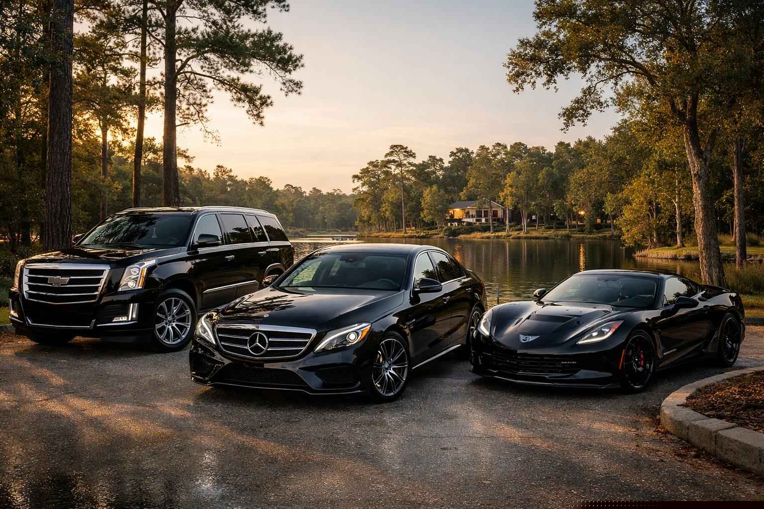 Black Cars in Kingwood Texas