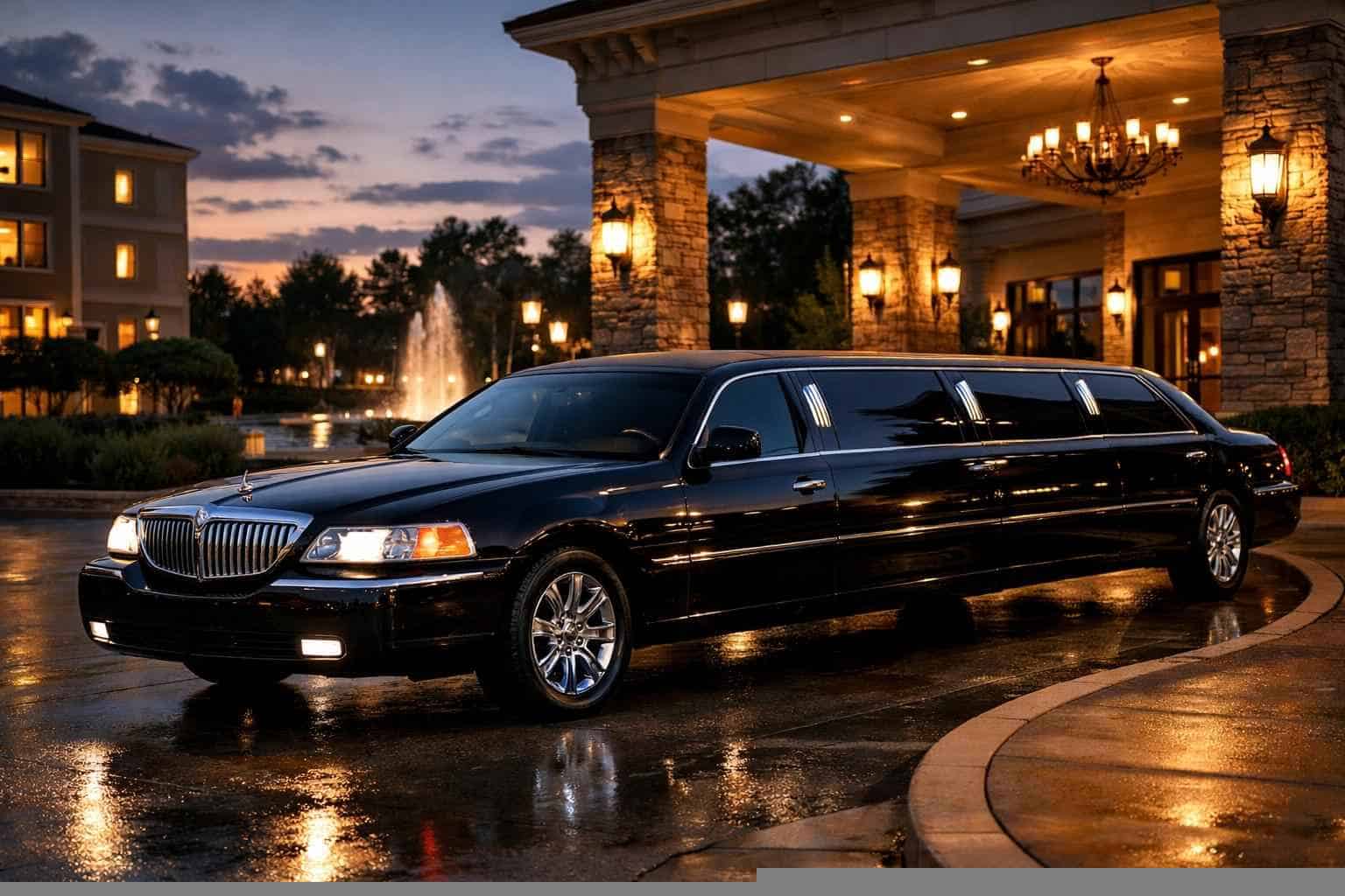 Black Limo Rental Humble TX