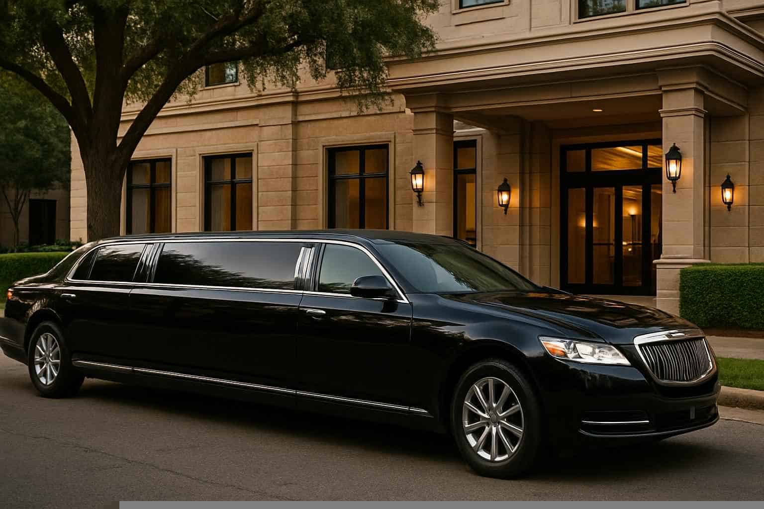 Black Limo Rental in Conroe Texas