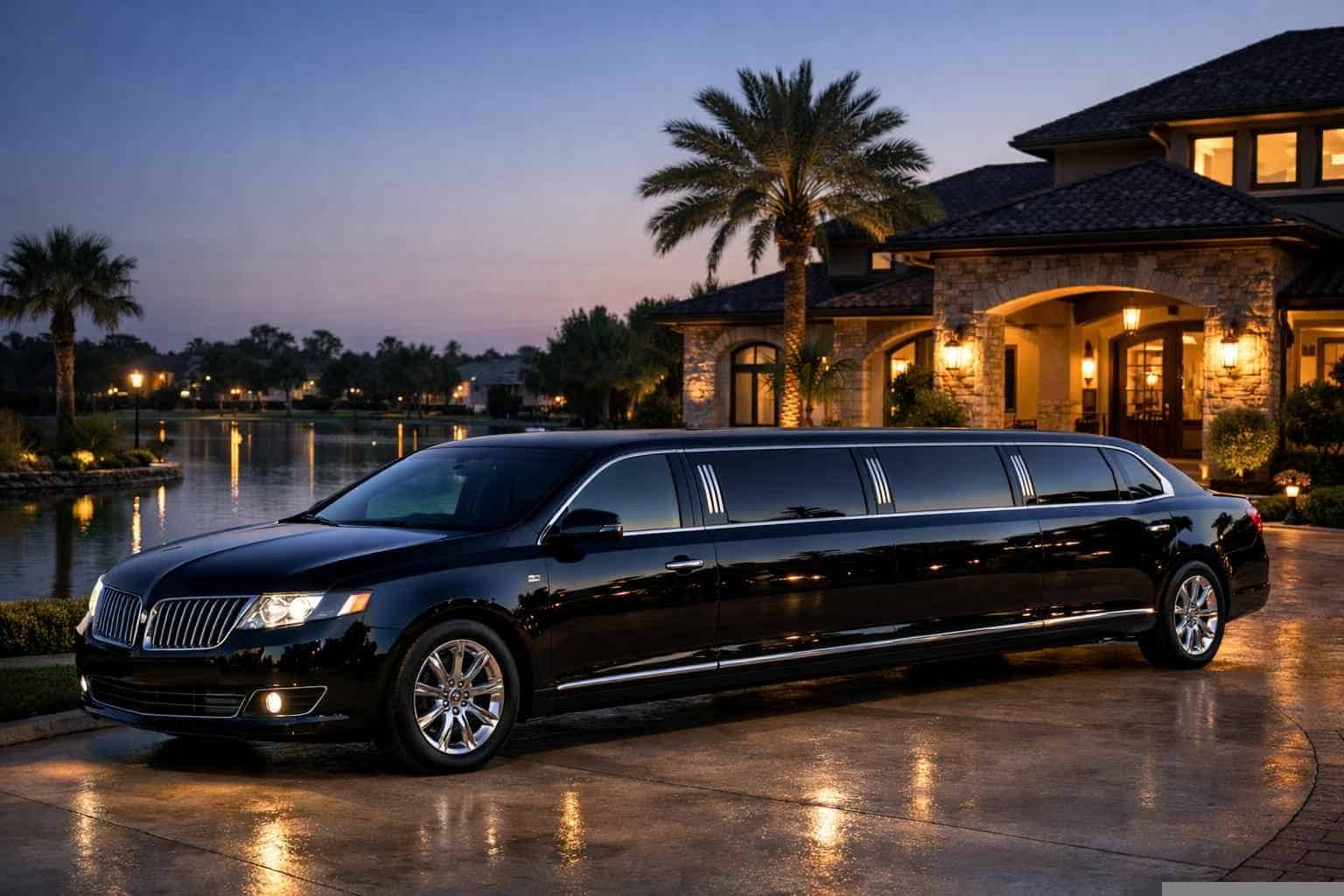 Black Limo Rental in Cypress Texas