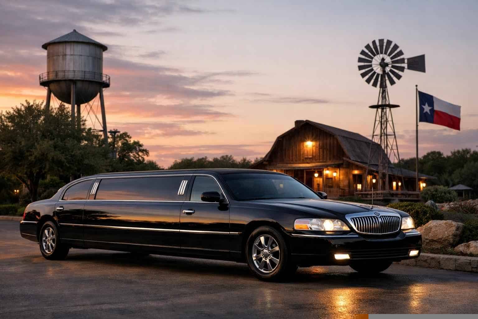 Black Limo Rental In Humble Texas