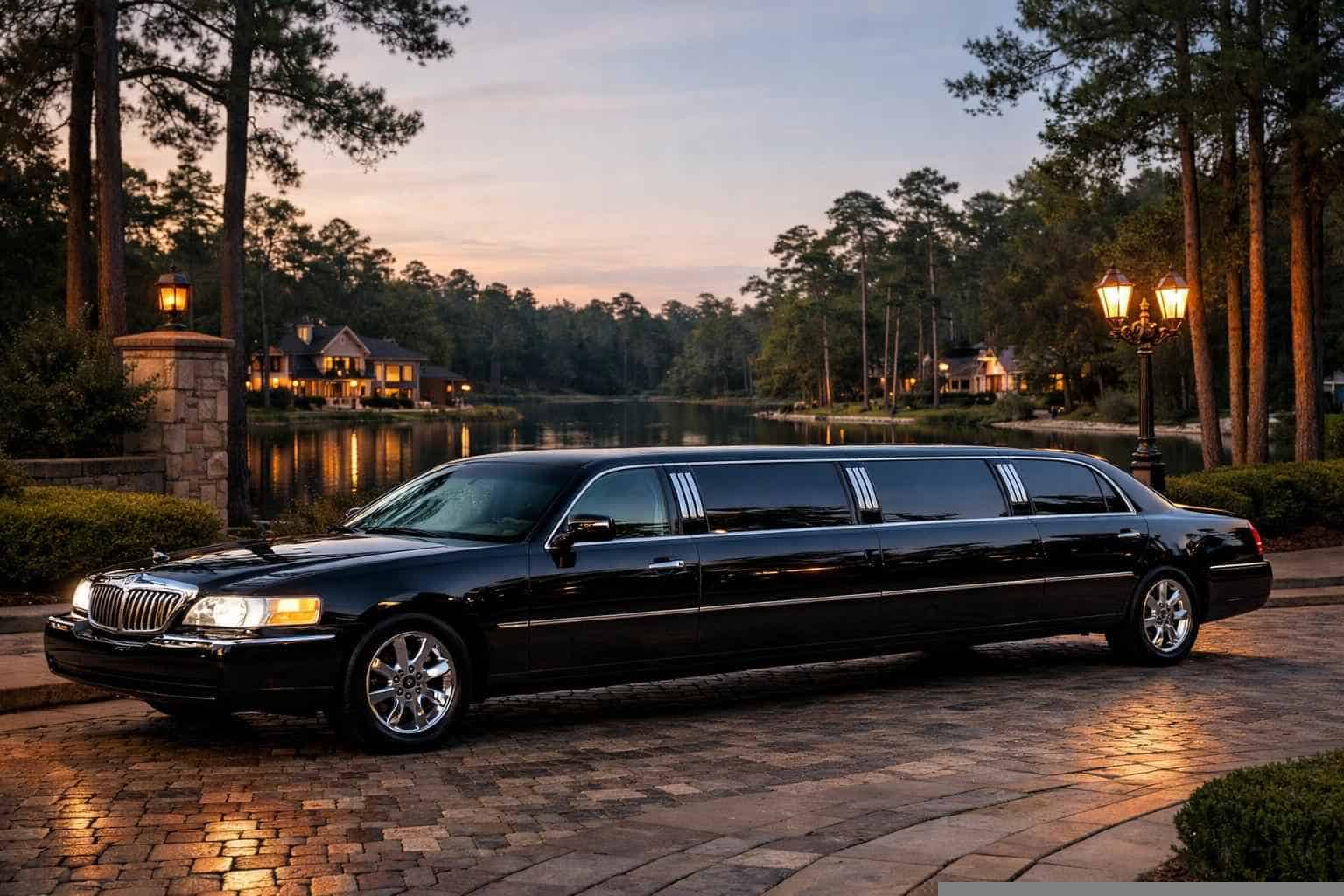 Black Limo Rental in Kingwood Texas